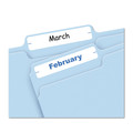 Labels | Avery 05202 0.69 in. x 3.44 in. Permanent File Labels - White (252/Pack) image number 2