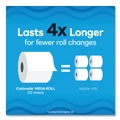 Toilet Paper | Cottonelle 55489 Ultra CleanCare 1-Ply Septic Safe Mega Rolls Strong Tissue Toilet Paper - White (48/Carton) image number 6