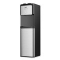 Water Dispensers | Avanti WDBMC810Q3S 3 to 5 Gallon 41.25 in. Stainless Steel Bottom Loading Water Dispenser with UV Light - Black image number 1