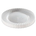 Bowls and Plates | WNA RSCW91512PK 9 in. Diameter Classicware Plastic Plates - Clear (12/Pack) image number 0
