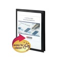 File Folders | Smead 87705 11 in. x 8.5 in. 100-Sheet Capacity Frame View Poly 2-Pocket Folder - Clear/Black (5/Pack) image number 7