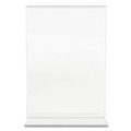 Desk Shelves | Deflecto 69101 5 in. x 7 in. Insert Classic Image Double-Sided Sign Holder - Clear image number 2