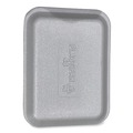Food Trays, Containers, and Lids | GEN 4SWH 9.5 in. x 7.25 in. x 0.5 in. No. 4S Foam Meat Trays - White (500/Carton) image number 2