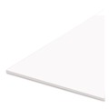 Project & Display Boards | Royal Brites 20317 28 in. x 40 in. 0.19 in. Thick Tri-Fold Foam Board - White/White image number 3