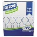 Cutlery | Dixie SM207 Heavy Mediumweight Plastic Cutlery Soup Spoons (1000/Carton) image number 0