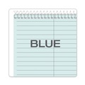 Notebooks & Pads | TOPS 80284 6 x 9 Sheets (80) Prism Gregg Rule Steno Pads - Blue Cover/Blue Sheets (4/Pack) image number 6