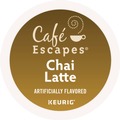 Coffee | Cafe Escapes 5000330124 K-Cups - Chai Latte (96/Carton) image number 1