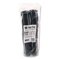 Cups and Lids | Fabri-Kal PC150SB 1.5 oz. Squat Portion Cups - Black (2500/Carton) image number 2
