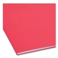 File Folders | Smead 17740 0.75 in. Expansion 2 Fasteners Legal Size Top Tab Colored Fastener Folders - Red Exterior (50/Box) image number 4