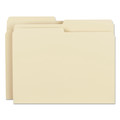 Just Launched | Smead 10320 Interior File Folders with Assorted 1/2-Cut Tab Positions - Letter, Manila (100/Box) image number 1