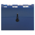 File Folders | Smead 70902 1/6-Cut Tabs 12 Sections Letter Size Cord/Hook Closure Step Index Organizer - Navy image number 2