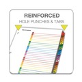 Just Launched | Cardinal 60118 31 Tab 1 - 31 Letter Traditional Onestep Index System - Multicolor (31/Set) image number 6