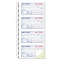 Retail Store Supplies | TOPS 4161 200 Forms Total Two-Part Carbonless 4.75 in. x 2.75 in. Spiralbound Money and Rent Receipt Book image number 0