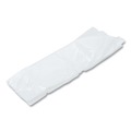 Food Service | AmerCareRoyal DA2846 28 in. x 46 in. Poly Apron - One Size Fits All, White (1000/Carton) image number 5