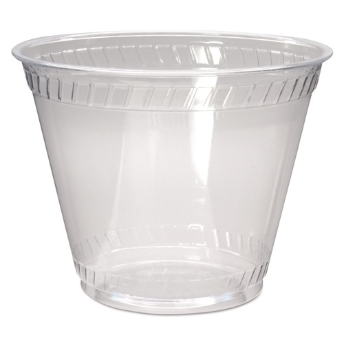 Cups and Lids | Fabri-Kal 000000000009509100 9 oz Old Fashioned Greenware Cold Drink Cups - Clear (1000/Carton) image number 0