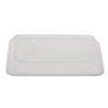  | Handi-Foil 2062DL 8.25 in. x 5.88 in. Plastic Dome Lids Fits Oblong Pans 2061/2062 - Clear (500/Carton) image number 1