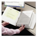Sheet Protectors | Smead 89506 Organized Up 2-Section Poly Slash Jackets - Letter Size/Clear (5/Pack) image number 8