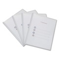 Report Covers & Pocket Folders | Universal UNV20564 Clear View Report Cover with Slide-on Binder Bar - Clear (25/Pack) image number 1