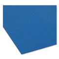 File Folders | Smead 64057 Letter Size 1/5-Cut Tabs Colored Hanging File Folders - Navy (25/Box) image number 3