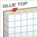 Notebooks & Pads | Ampad 22-000 50-Sheets 8.5 in. x 11 in. Quadrille Rule Pads - White (1-Pad) image number 3