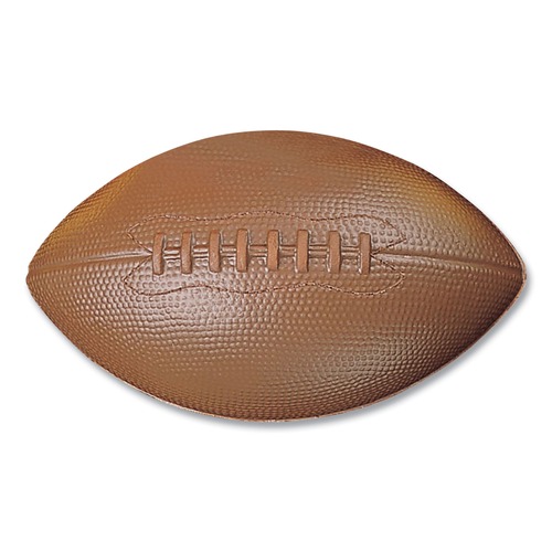 Breakroom Supplies | Champion Sports FFC Playground Size Coated Foam Sport Ball For Football - Brown image number 0