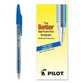 Pens | Pilot 36011 Better Fine 0.7 mm Ballpoint Pen - Blue Ink/Translucent Blue Barrel (1-Dozen) image number 0