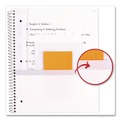 Notebooks & Pads | Five Star 820233F Simple Waves Organic Lines Notebook with Study App, 1-Subject, Med/College Rule, Assorted Cover Color (80) 11 x 8.5 Sheets image number 2