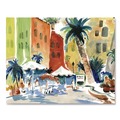 Copy & Printer Paper | Pacon P4910 9 x 12 Artist Watercolor Unruled Paper Pad - Yellow Cover/White Sheets image number 2