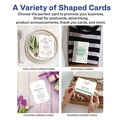 Mailing, Packing & Shipping | Avery 05389 4 in. x 6 in. 80 lbs. Printable Postcards - Matte White (50/Box) image number 8