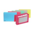 Sheet Protectors | C-Line 58335 Holds (100) 3 in. x 5 in. Cards 5.38 in. x 1.25 in. x 3.5 in. Polypropylene Index Card Case - Assorted Colors image number 2