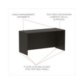 Office Desks & Workstations | Alera ALEVA256024ES Valencia Series 59.13 in. x 23.63 in. x 29.5 in. Credenza Shell - Espresso image number 7