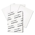 Report Covers & Pocket Folders | Springhill 016000 67 lbs. Bristol Weight 8.5 in. x 11 in. Digital Vellum Bristol White Cover - Vellum White (250/Pack) image number 0
