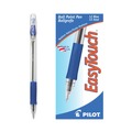 Pens | Pilot 32011 EasyTouch Medium 1 millimeter Stick Ballpoint Pen - Blue Ink/Clear/Blue Barrel (1-Dozen) image number 1