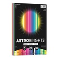 Copy & Printer Paper | Astrobrights 91397-01 8.5 in. x 11 in. 24 lbs. Bond Weight Color Paper - Assorted Spectrum Colors (200/Pack) image number 0