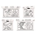 Arts & Crafts Supplies | Bankers Box 1231701 At Play Color in Toy Box Animal Design 1 Section 5.25 Cu Ft 28-in x 18-in x 18-in White/Black image number 3
