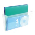 Desktop Organizers | Deflecto 74301 DocuPocket 16.25 in. x 4 in. Legal Size Stackable Wall File - Clear image number 0