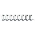 Binding Spines & Combs | Fellowes Mfg Co. 5255201 0.31 in. Diameter 50 Sheet Capacity Wire Bindings - Black (25/Pack) image number 2