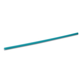 phade 511179 10.25 in. PHA Wrapped Marine Biodegradable Straws - Ocean Blue (2000/Carton)