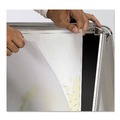 White Boards | MasterVision DKT30505072 23 in. x 33 in. 42 in. Tall Double Sided Aluminum Frame Black Surface Wet Erase Board - Silver image number 3