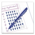 Pens | Pentel BLN25-C EnerGel NV Fine 0.5 millimeter Stick Gel Pen - Blue Ink/Barrel (1-Dozen) image number 3