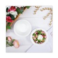 Bowls and Plates | Dart 12BWWC 12 oz. Concorde Non-Laminated Foam Bowl - White (8 Packs/Carton) image number 3