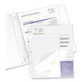 Sheet Protectors | C-Line 61008 11 in. x 8.5 in. Super Heavyweight Non-Glare Poly Sheet Protectors (50/Box) image number 2