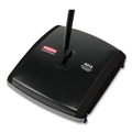 Just Launched | Rubbermaid Commercial FG421388BLA 44 in. Steel/Plastic Handle Dual Action Sweeper - Black/Yellow image number 2