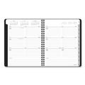 Notebooks & Pads | AT-A-GLANCE 7058XL05 8.75 in. x 7.87 in. 12-Month (Jul 2025-Jun 2026) Contempo Lite Academic Year Weekly/Monthly Planner - Black Cover image number 7