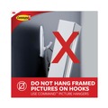 Hook & Loop Fasteners | Command 17034MB-2ES 3 lbs. Capacity Plastic Decorative Hooks - Medium Matte Black (2/Pack) image number 6