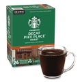 Coffee | Starbucks 12434952 Coffee K-Cups - Pike Place Decaf (96/Carton) image number 1