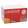 Flash Cards | Universal UNV47215 3 in. x 5 in. Index Cards - Ruled, White (500/Pack) image number 4