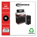 Ink & Toner | Innovera IVR934XLB 1,000 Page-Yield Remanufactured High-Yield Ink Replacement for 934XL (C2P23AN) - Black image number 1