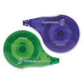 Erasers & Correction Supplies | Paper Mate Liquid Paper 6137406 0.17 in. x 472 in. DryLine Non-Refillable Correction Tape - Green/Purple Applicators (10/Pack) image number 1