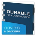 Notebooks & Pads | Ampad 25-634 Versa 9.38 in. x 11.25 in. 3-Subject Crossover Notebook - Wide/Legal, Navy (60 Sheets/Pad) image number 2
